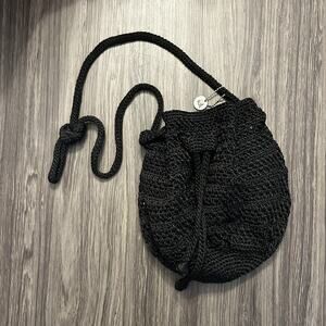 The Sak Crossbody Cinch-close Crochet Hobo Pouch Bag/purse